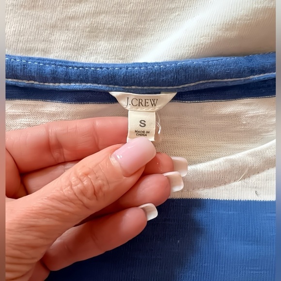 J. Crew Striped Shift Dress – Size S – 100% Cotton - Picture 5 of 10